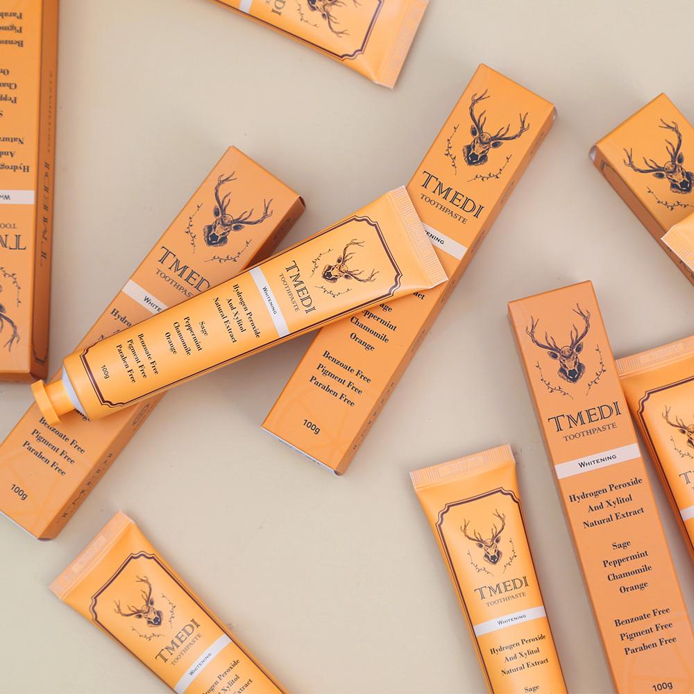 TMEDI Whitening toothpaste orange